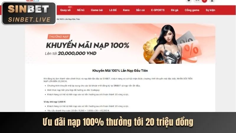 Hoàn trả cược cwin99